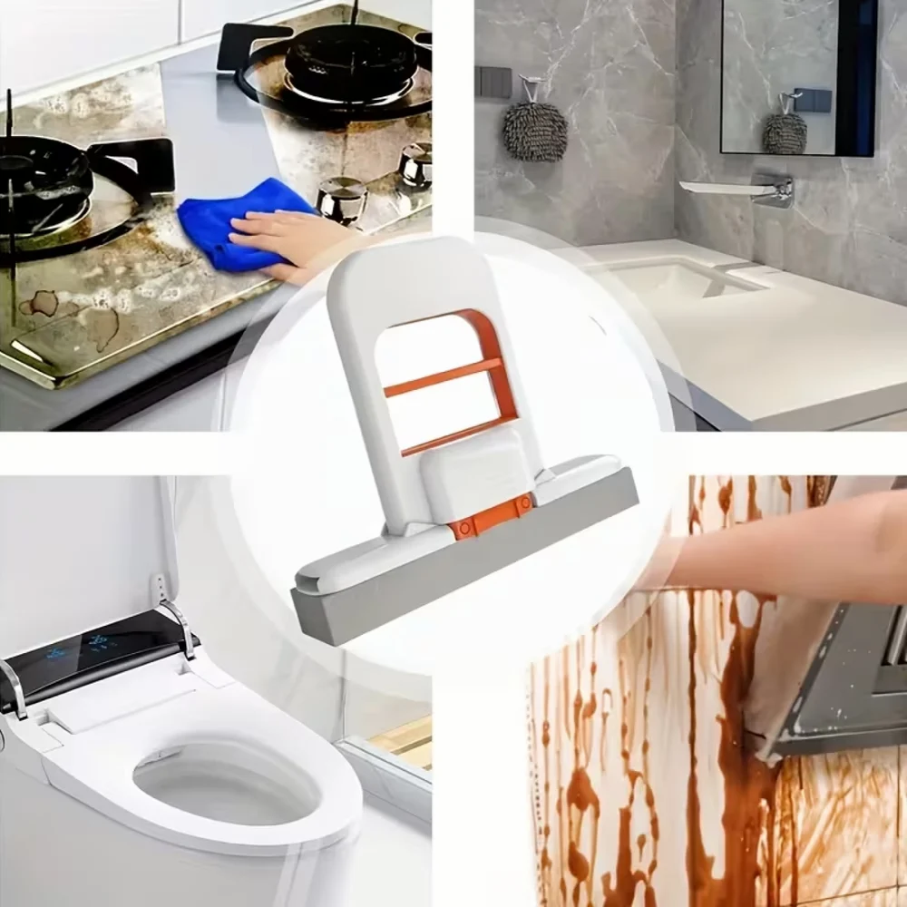 Multi-Functional Mini Handheld Sponge Mop for Kitchen, Bathroom, Glass & Table Cleaning 2