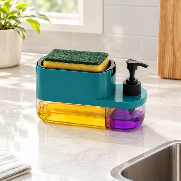 3 In 1 Liquid Soap Dispenser