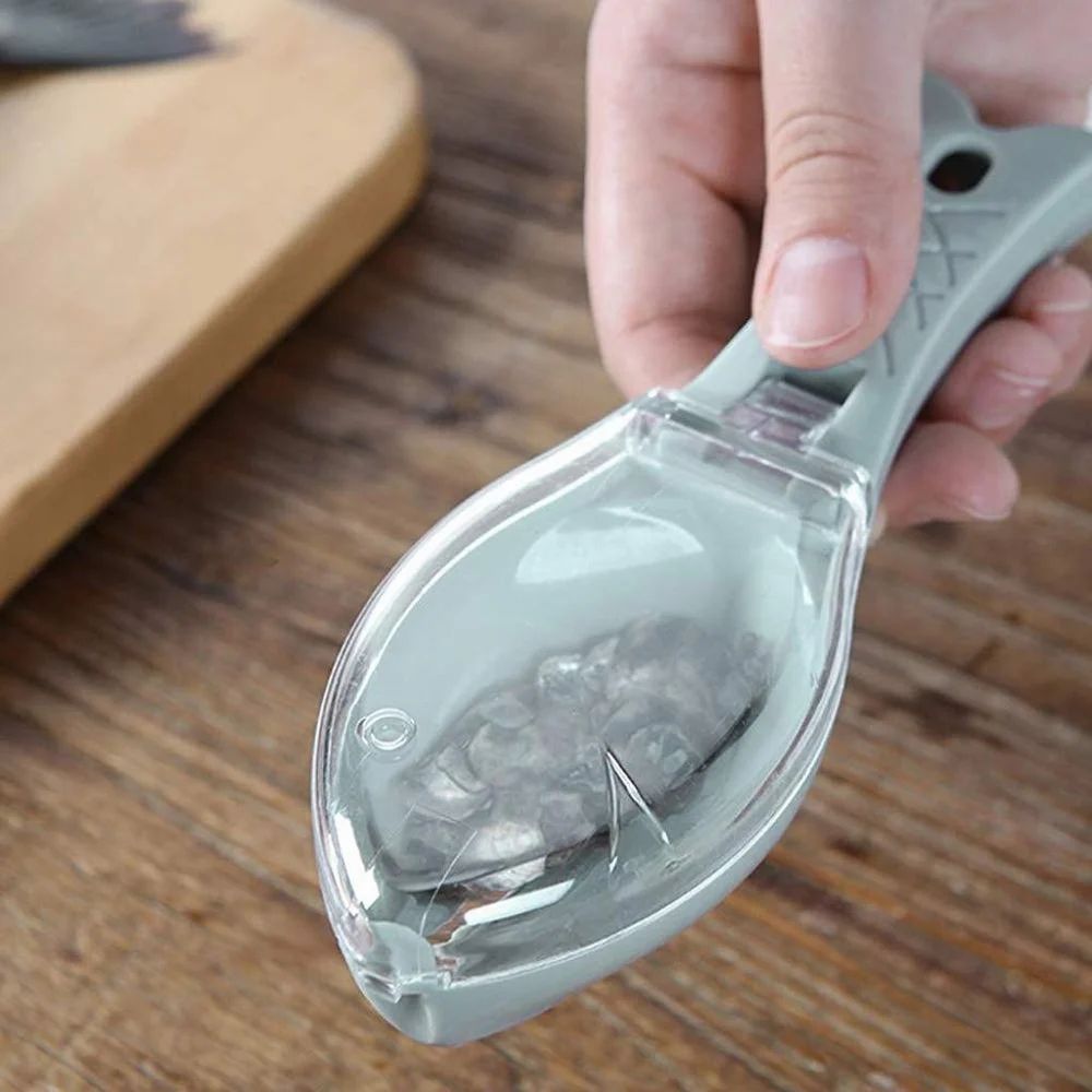 Fish Scale Remover Fish Skin Graters Cleaning Peeler Scaler Scraper Fish Shape Design