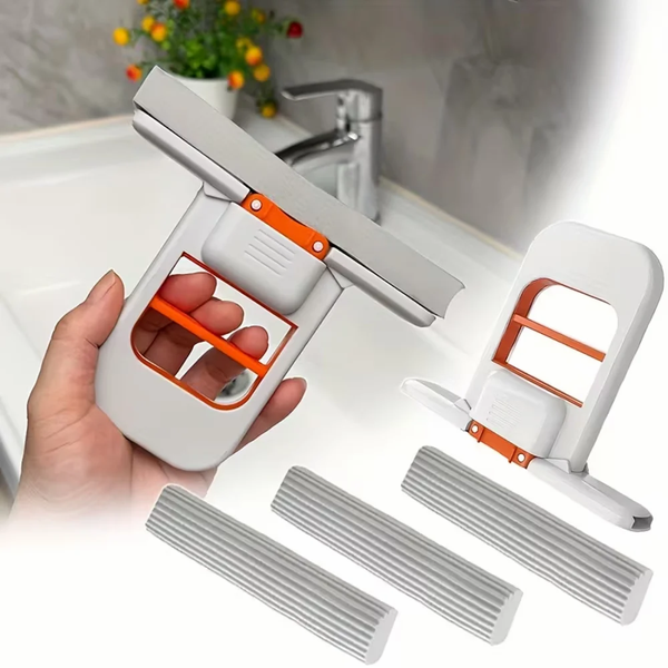 Multi-Functional Mini Handheld Sponge Mop for Kitchen, Bathroom, Glass & Table Cleaning 1