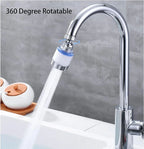 360-Degree Rotating Water Faucet Filter, Stainless Steel