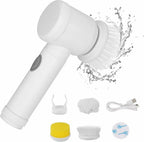 5in1 Electric Cleaning Brush  Magic Power Scrubber 5 In 1 Magic Brush