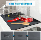 60X40cm Dish Drying Kitchen Mat