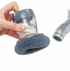 KITCHEN SOAP DISPENSING PALM BRUSH