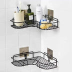 Metal METTLE TRIANGLE SELF RACK BATHROOM CORNER ORGANISER