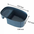 Plastic Rectangular MULTIFUNCTION KITCHEN WASTE FILTER BASKET (SINK)