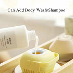 Silicon Shower Brush Wash Body Bath
