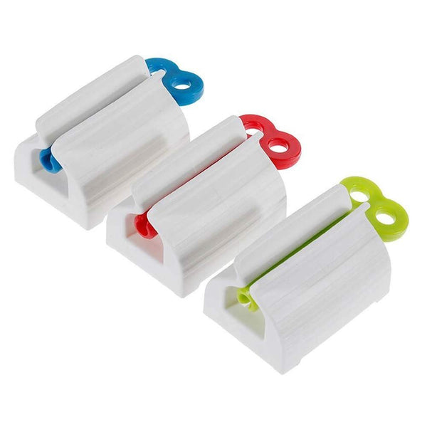 Qualityzone Plastic Squeezer Toothpaste Dispenser, For Bathroom Aceessories