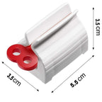 Qualityzone Plastic Squeezer Toothpaste Dispenser, For Bathroom Aceessories