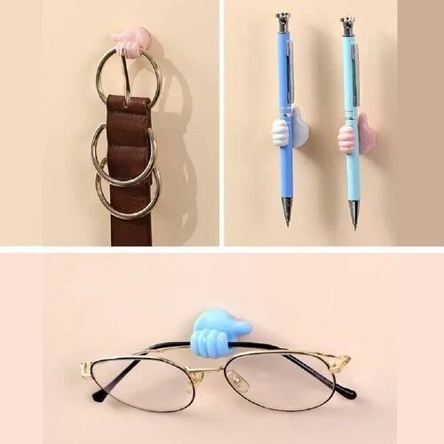 Plastic Thumb-shaped Cable Holder, For HOME