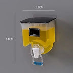 Wall Mount Plastic Liquid Oil Dispenser 1000ml